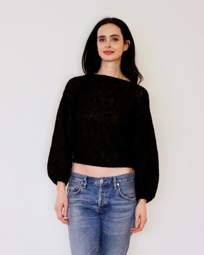 Backless Flirty Sweater Kit x Krysten Ritter