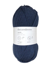 Light Wool Navy Blue  | The Yarn Lovers