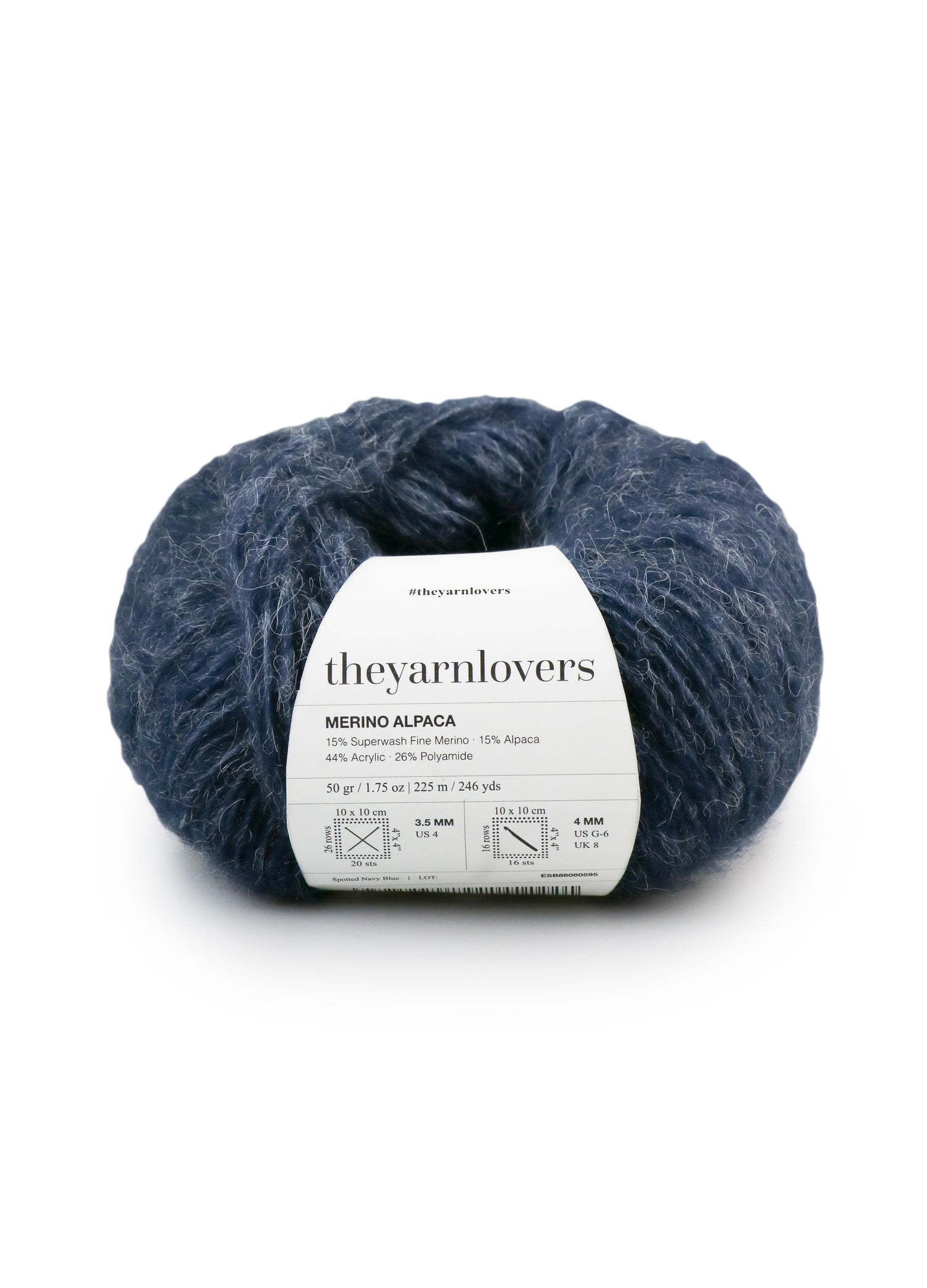 Merino Alpaca Navy Blue | The Yarn Lovers