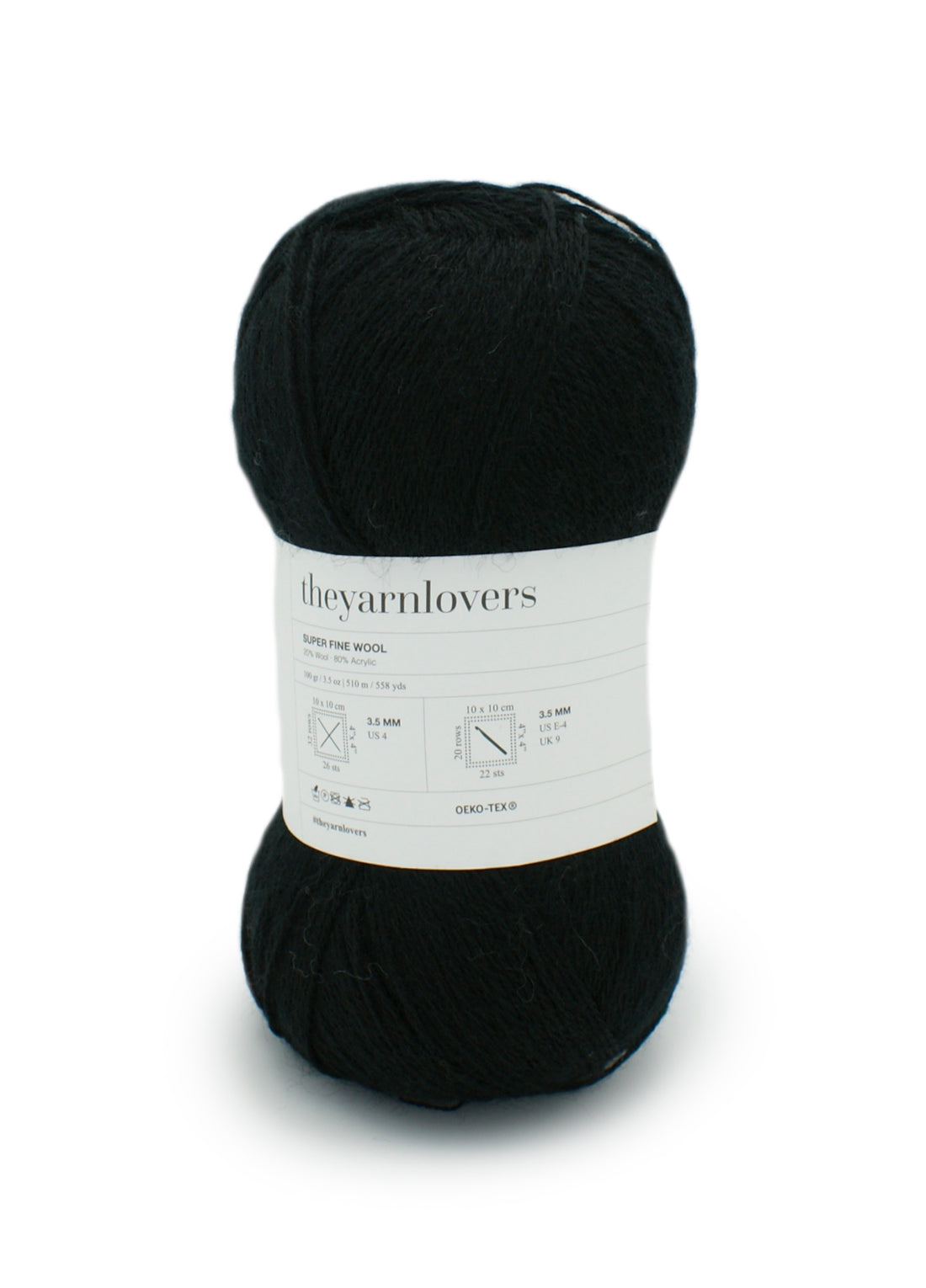 Superfine Black  | The Yarn Lovers