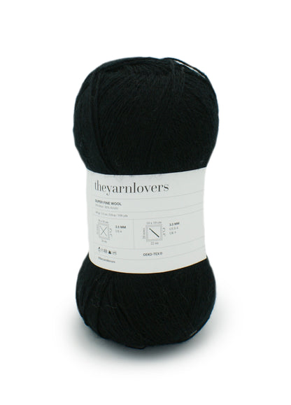 Superfine Black  | The Yarn Lovers