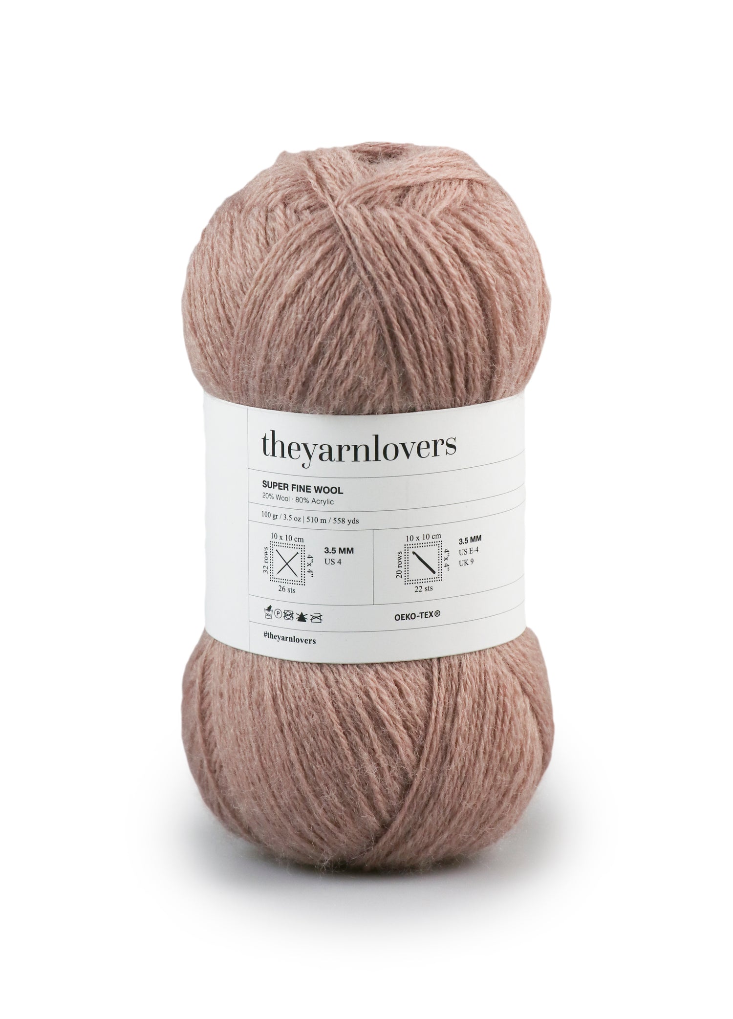 Superfine Dark old Pink  | The Yarn Lovers