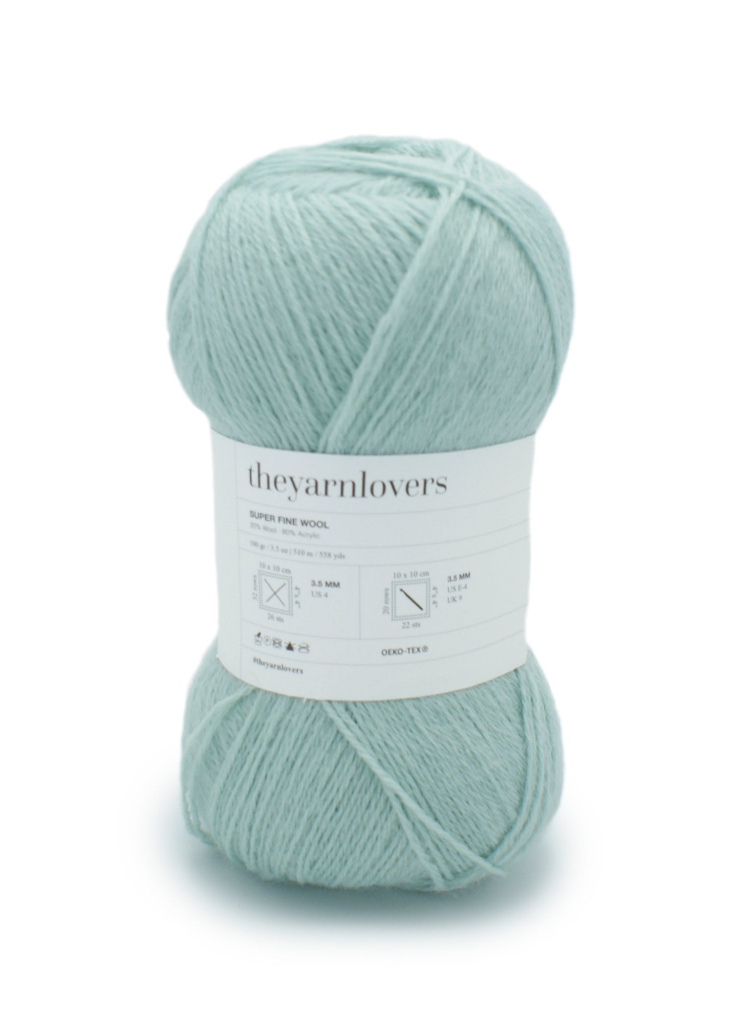 Superfine Light Aqua Blue | The Yarn Lovers