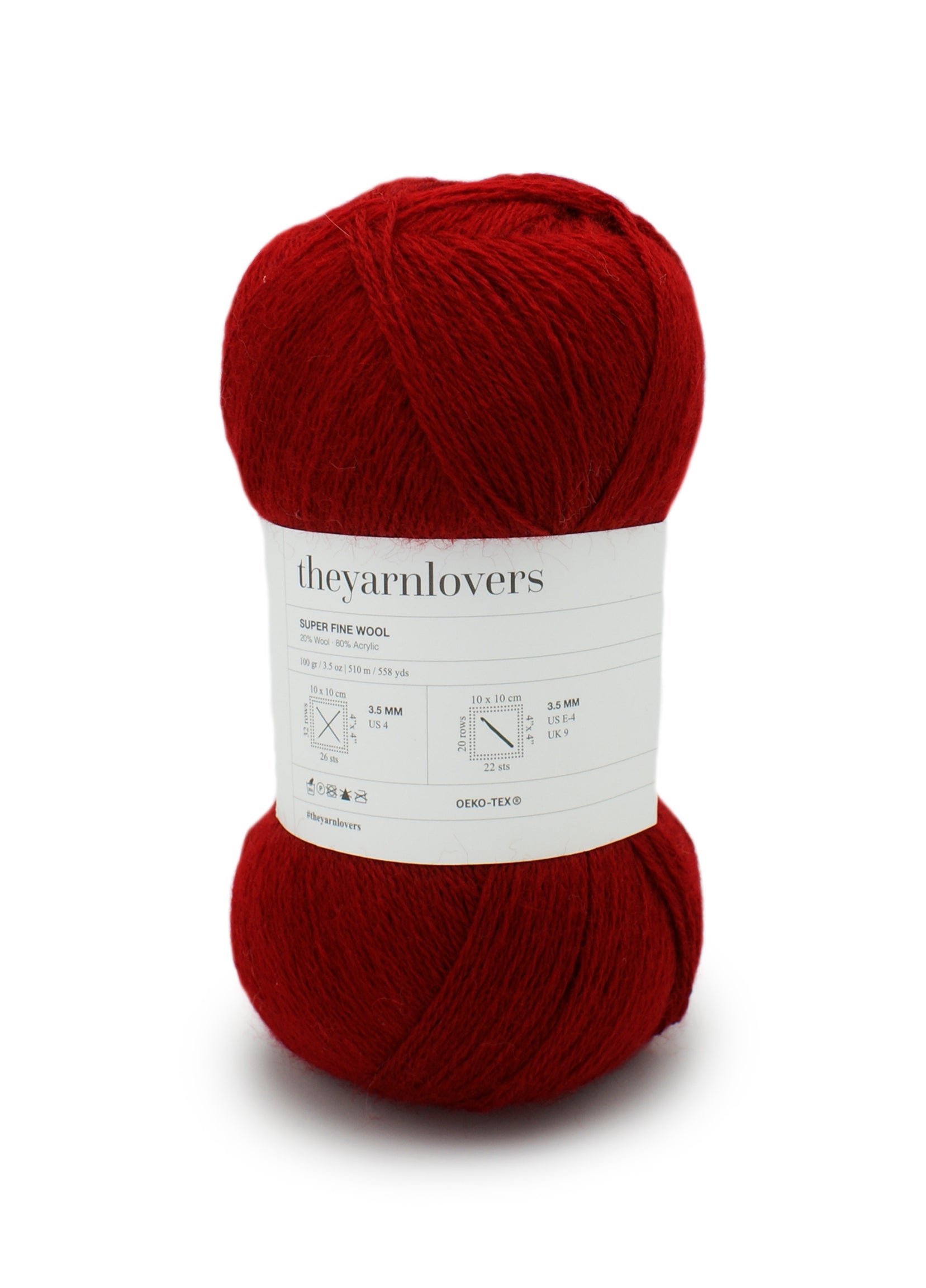 Superfine Red  | The Yarn Lovers