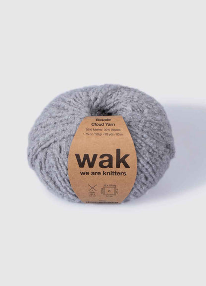 The Boucle Cloud Yarn Grey