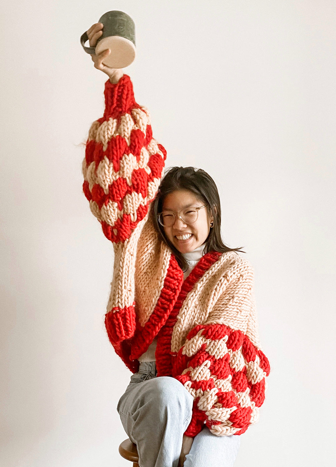 Social Bubble Cardigan Pattern