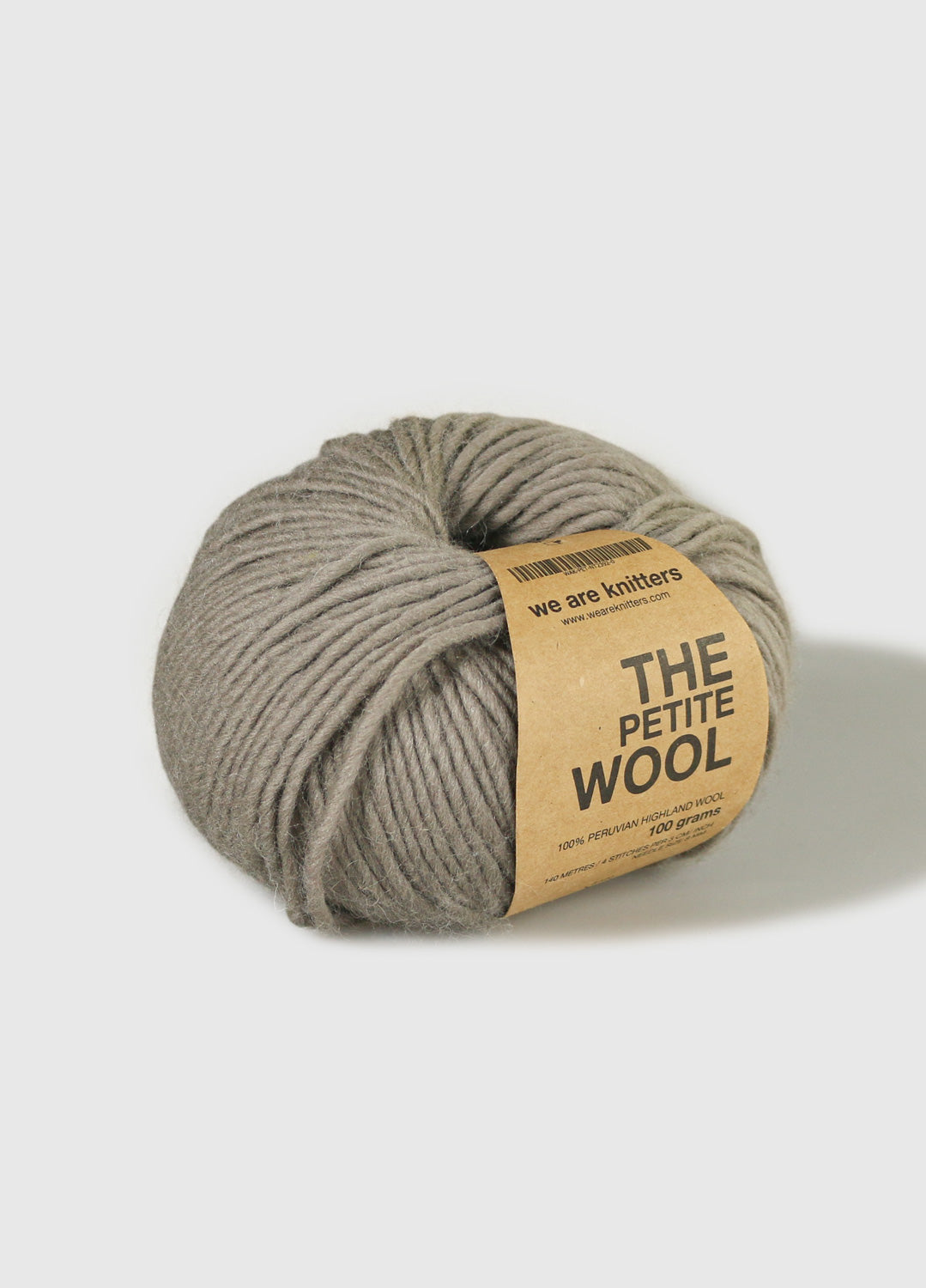 Petite Wool Yarn Taupe