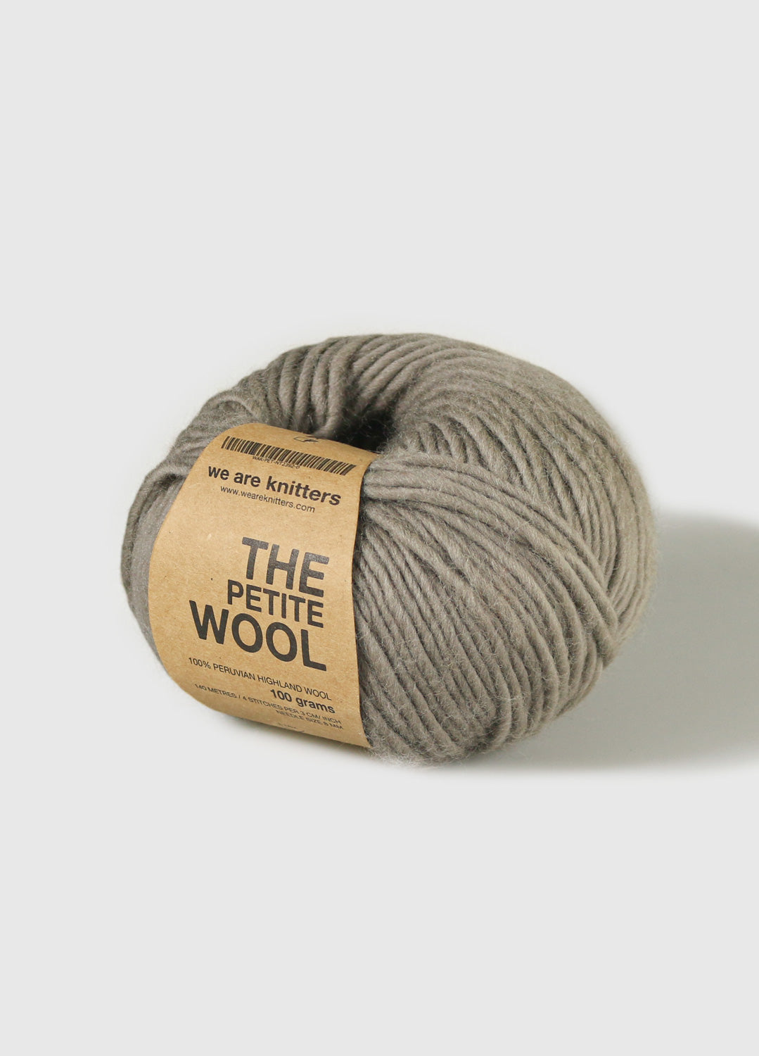 Petite Wool Yarn Taupe